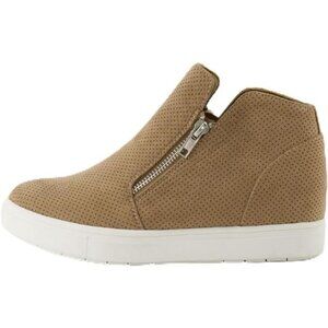 CUSHIONAIRE Women's Hart Hidden Wedge Sneaker +Wide Width Available